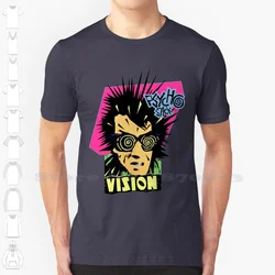 Vision Psycho Stick 100% Pure Cotton T-Shirt Vision Mark Gonzales Vision Old School Skateboard Vision Street Wear Vision Psycho