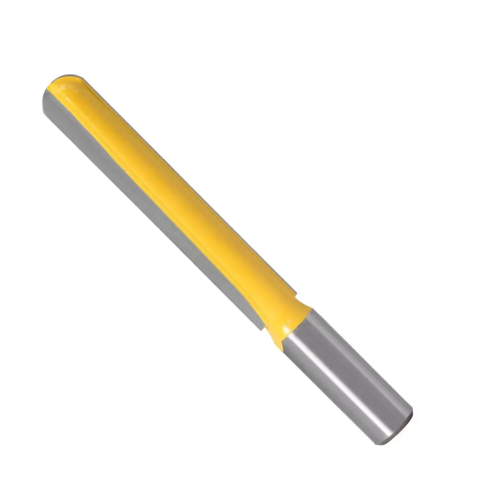 Herramienta de molino de extremo de carburo CNC, vástago de 12mm, 1/2 vástago, hoja larga, punta redonda, caja de núcleo, broca de enrutador,