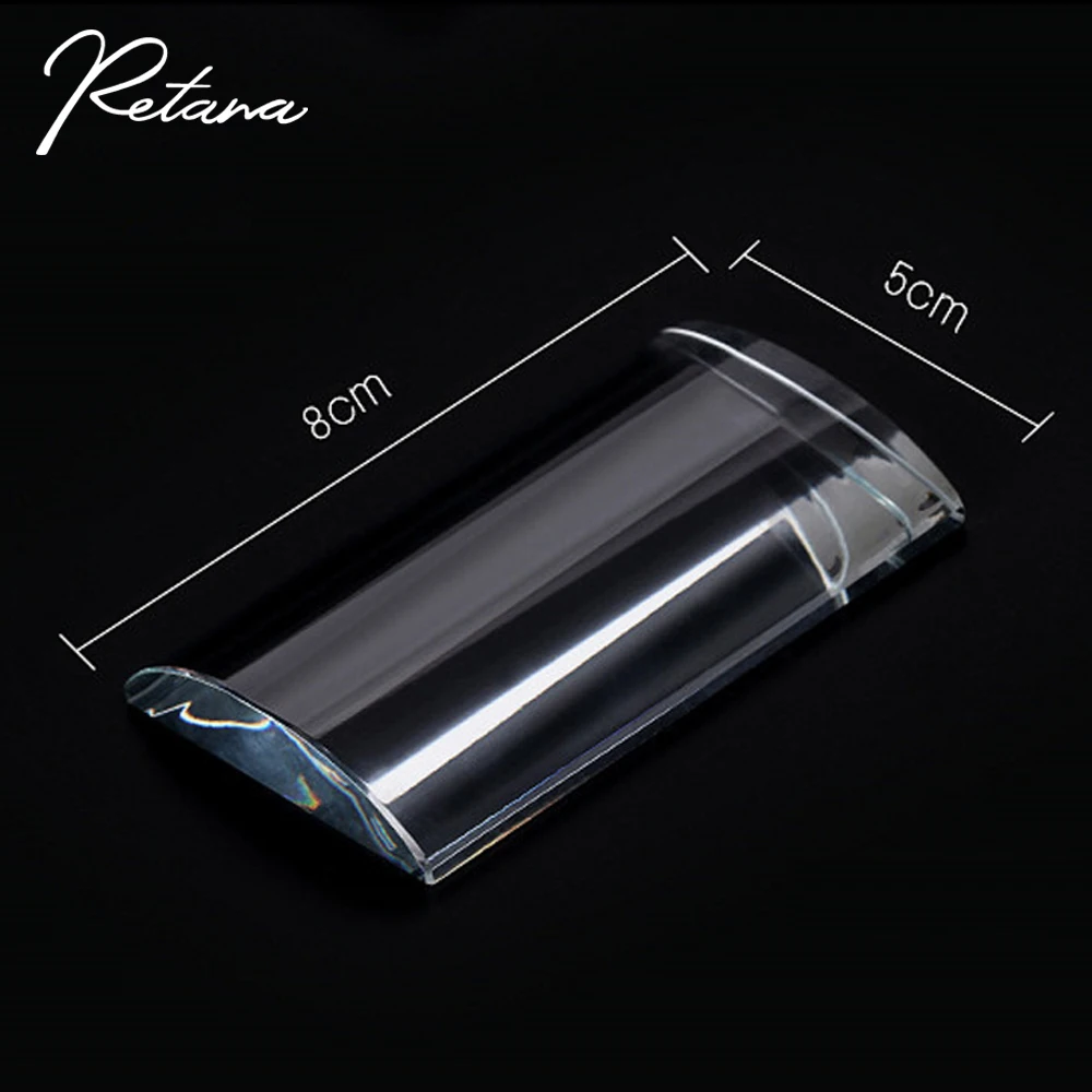 RETANA-Coussretours de mesure en cristal pour extension de cils, outil de greffage et d'agrandissement de faux cils