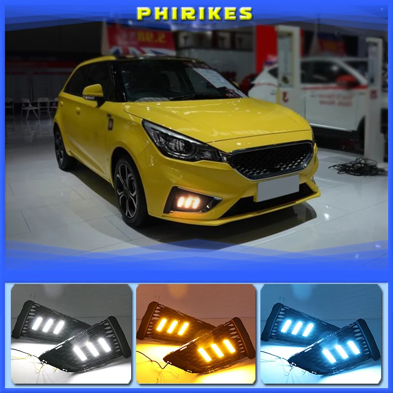 

New arrival led drl daytime running light fog lamp for MG3 MG 3 2017 2018