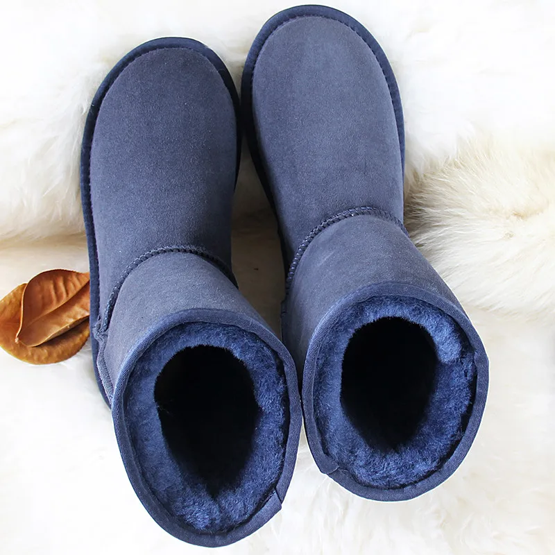 100% Natural Fur Classic 2022 Genuine Sheepskin Women Boots Women Shoes Shoes Women Flats Boots Women\'s Winter Woman Snow Boots