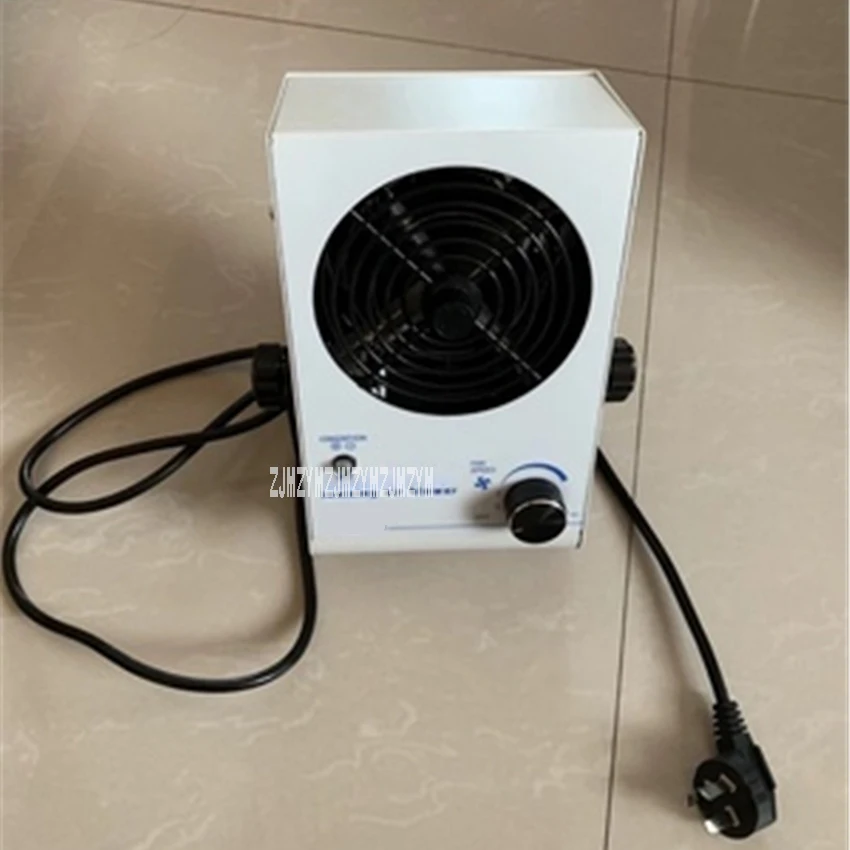 Ventilador de iones electrostáticos para PC, soplador de aire ionizador industrial, aerostato pequeño, equipo eliminador estático de un solo cabezal
