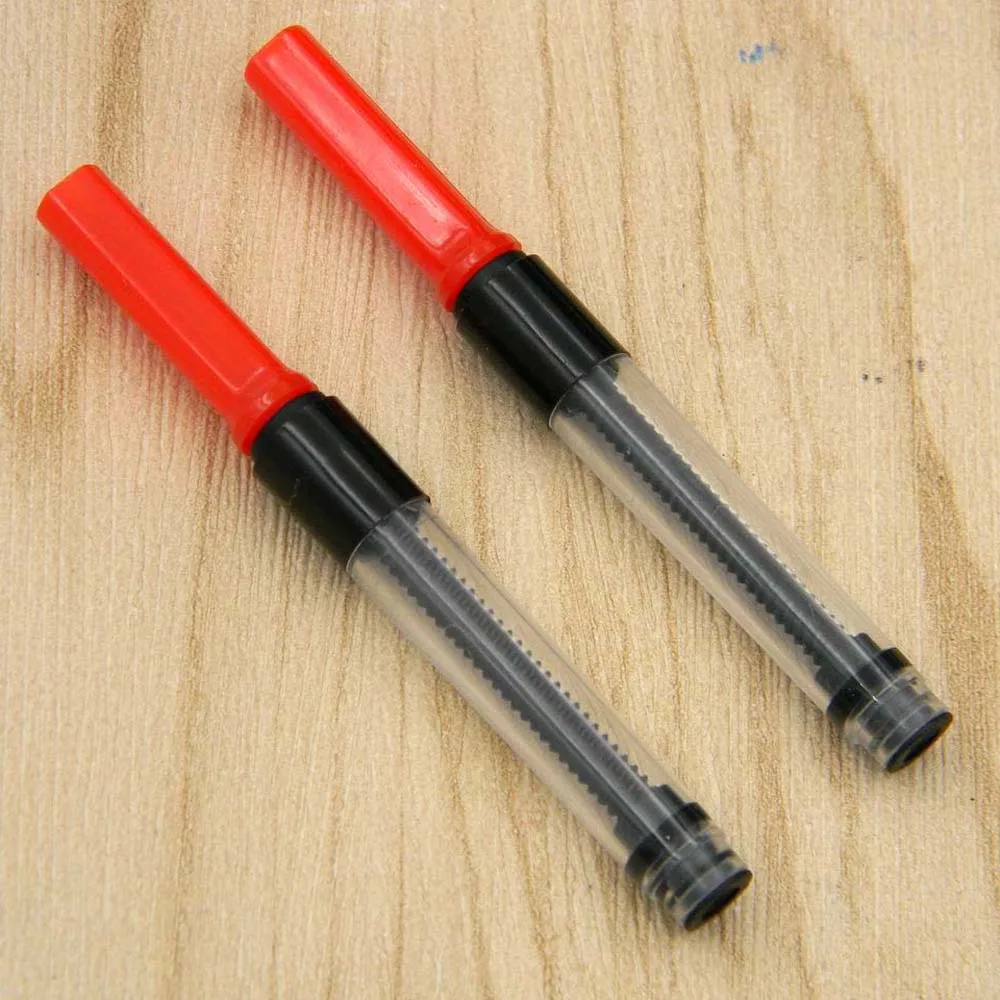 5pcs RED 3.4mm Copper Pen INK CONVERTER Water pen Refill