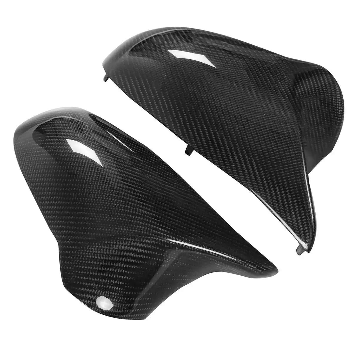 

For BMW F80 M3 F82 M4 2015-2018 1 Pair Real Carbon Fiber Car Door Rear View Side Mirror Cover Rearview Mirror Cap Replacement