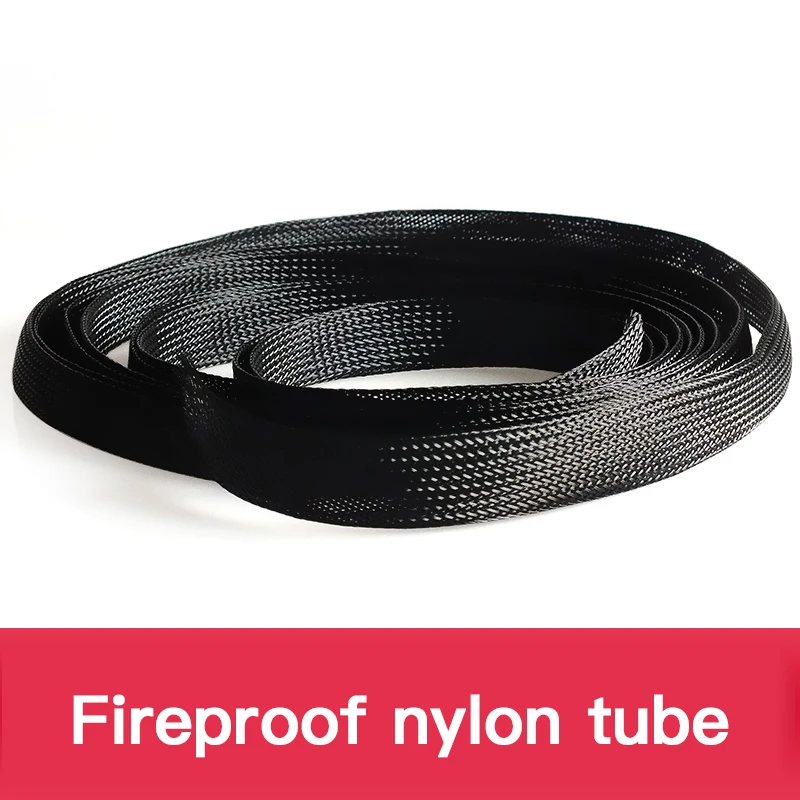 Manga de Cable de protección de línea de datos, tubo PET ignífugo, longitud 3mm, 4mm, 6mm, 8mm, 10mm, 12mm, 14mm, 16mm, 50mm