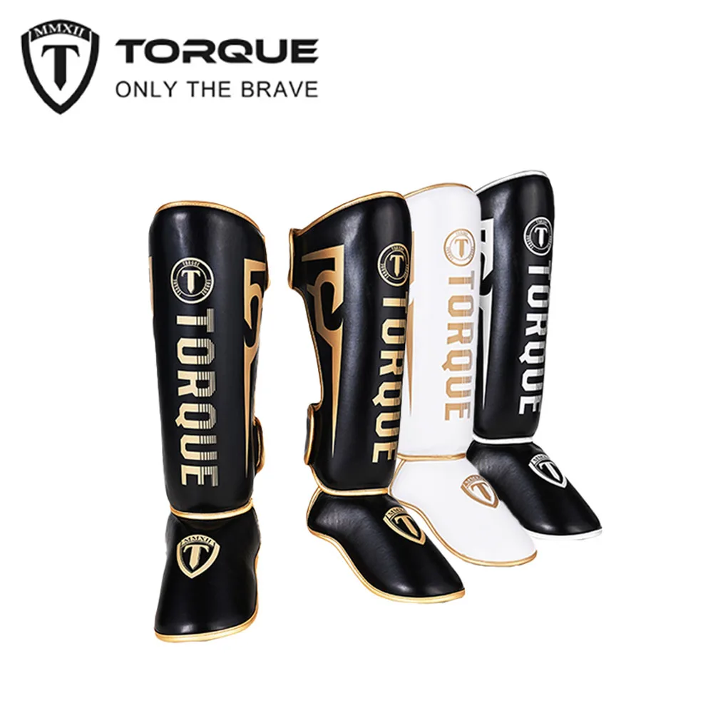 torque-boxing-shin-guards-thicker-adult-protection-ankle-protectors-leggings-equipment-martial-arts-muay-thai-taekwondo