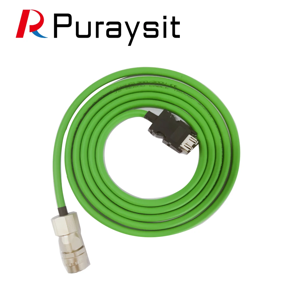 Puraysit  High Power  Servo Motor Encoder Cable MR-J3ENSCBL3M-H MR-J3ENSCBL5M-H MR-J3ENSCBL10M-H for Mitsubishi