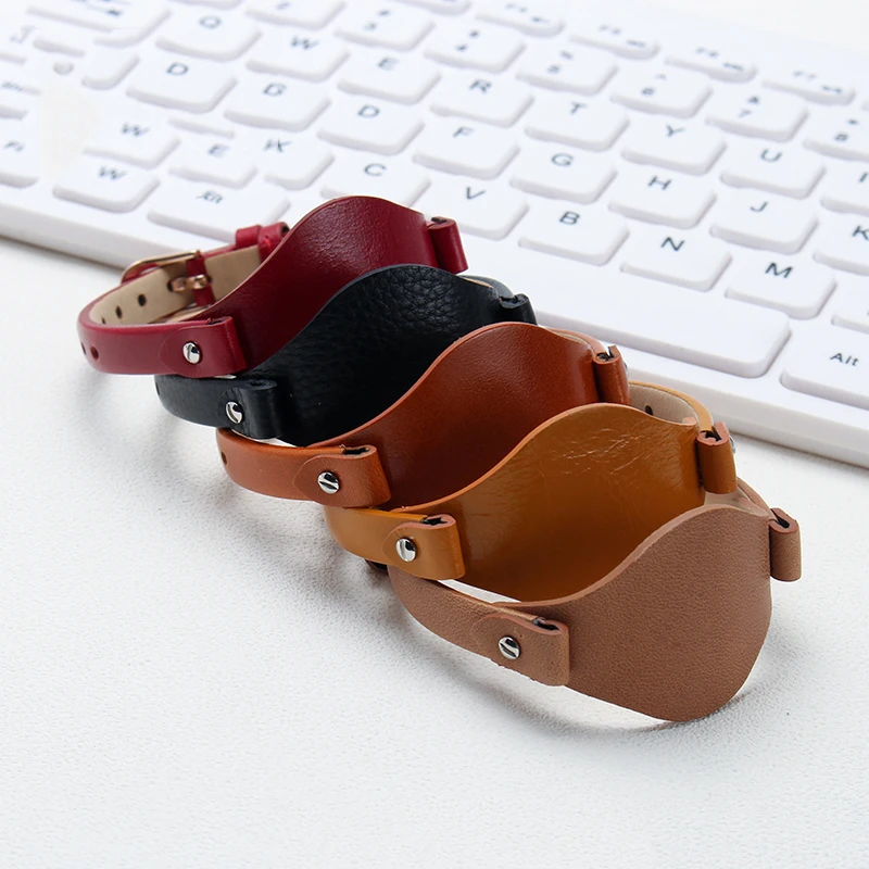 genuine Leather Watchband Female Adaptation For Fossil ES3077 ES2830 ES3262 ES3060 Strap 8mm Fashion lady Small size bracelet