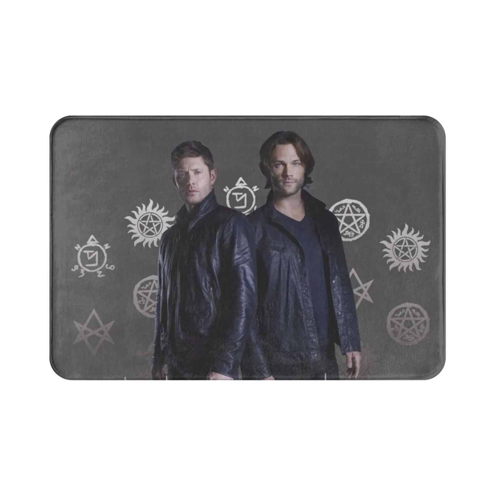 Supernatural Final Season Carpet Mat Rug Cushion Soft Non-Slip Supernatural Spn Spnfamily Dean Winchester Sam Winchester