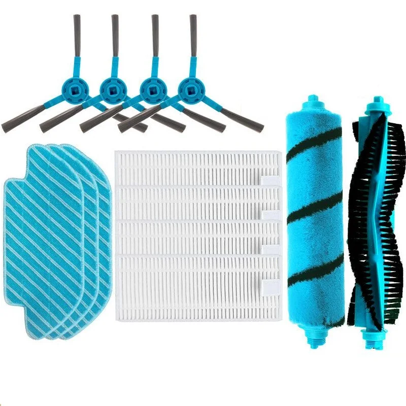 Parti di ricambio filtro HEPA per Cecotec Conga 5490 5090 6090 7090 Robot aspirapolvere spazzola principale spazzole laterali accessori per mop