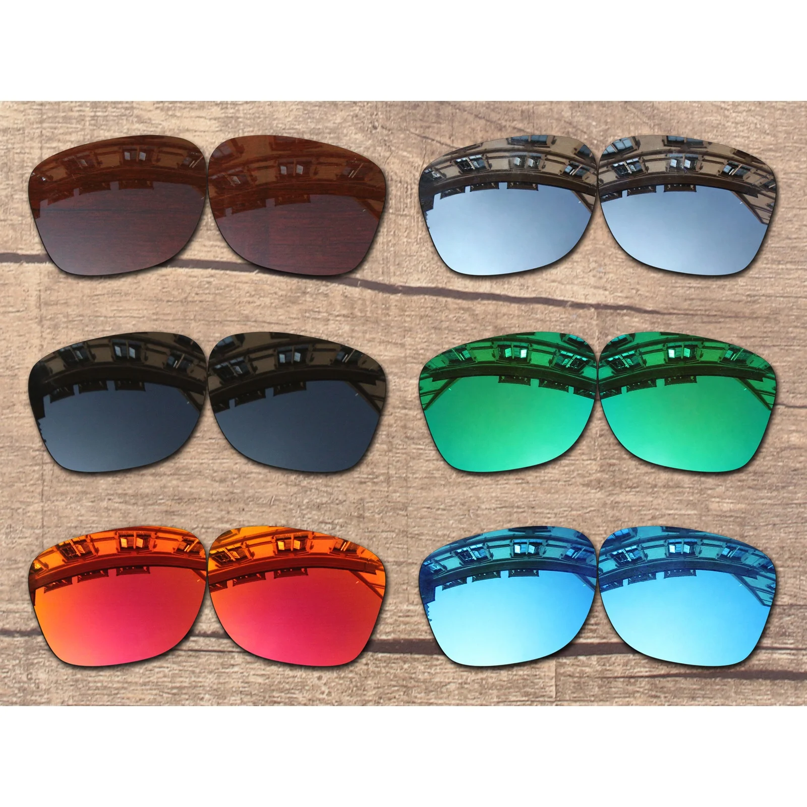 

Vonxyz 20+ Color Choices Polarized Replacement Lenses for-Oakley Latch SQ AF (Asian Fit) Frame