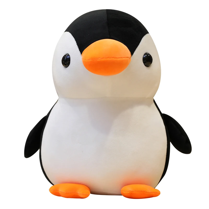 Lovely Cartoon Fat Penguin Couple Plush Toys Cute Christmas Birthday Festival Gift Soft Stuffed Animal Doll Toy For Children