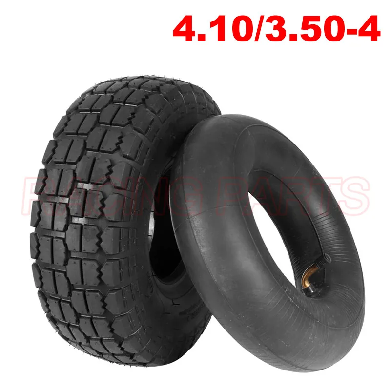 

Good Quality 4.10/3.50-4 Inner Outer Tyre 410/350-4 Pneumatic Wheel Tire for Electric Scooter, Trolley Accessories