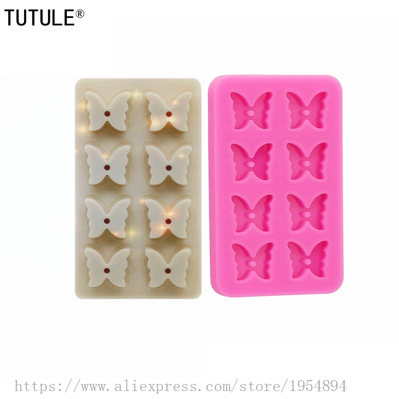 Shiny High quality Small butterfly silicone mold, for Resin Jewelry Silicon Molds,Craft Casting Resin Polymer Clay Mould