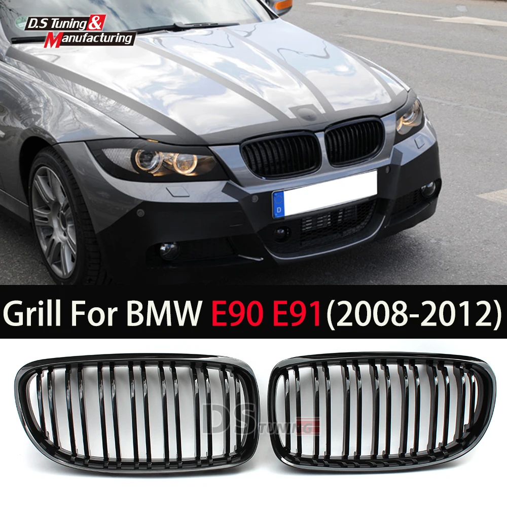 

Car Front Kidney Hood Grille Racing Grills For BMW E90 E91 LCI 3 Series Sedan/Wagon 325i 328i 335i 335xi 330i 330xi 2008 - 2012