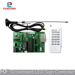 Carte de contrôle RF pour 7 segments, Module numérique, panneau d'affichage électronique LED pour Sports, Football, basket-ball
