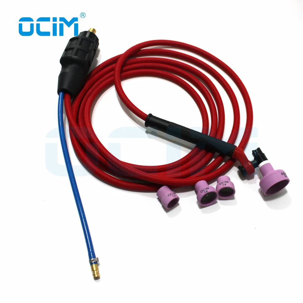 NR9 Gốm Sứ Cỡ Lớn Vòi Phun Siêu Mềm Braide Cáp Mỏ Hàn