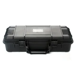 Waterproof Hard Protective Case with Customizable Foam, Portable Watertight Rugged Box Ideal for Pistol Electronics Equipment