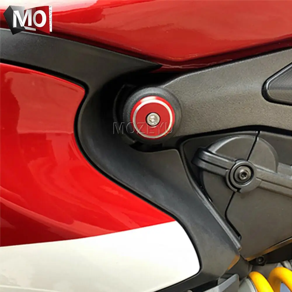 For Ducati SUPERBIKE 955 Panigale V2 2020 955Panigale Motorcycle Aluminum Decoration Frame Hole Cap Cover Plug Bolts Protector