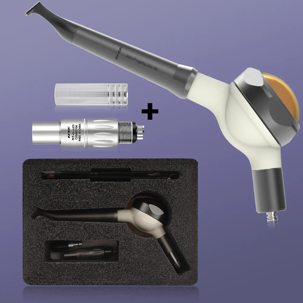 

AH-Prophy-Air-NCL4 Dentistry Laboratory Intra Oral Therapy Air Sandblasting Gun Prophy Jet 4 Holes N-Coupling Supply Materials