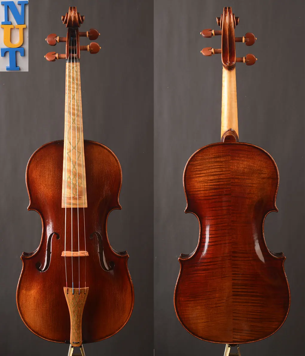 Wholesale 2  Best Model Baroque Violins Flamed T20