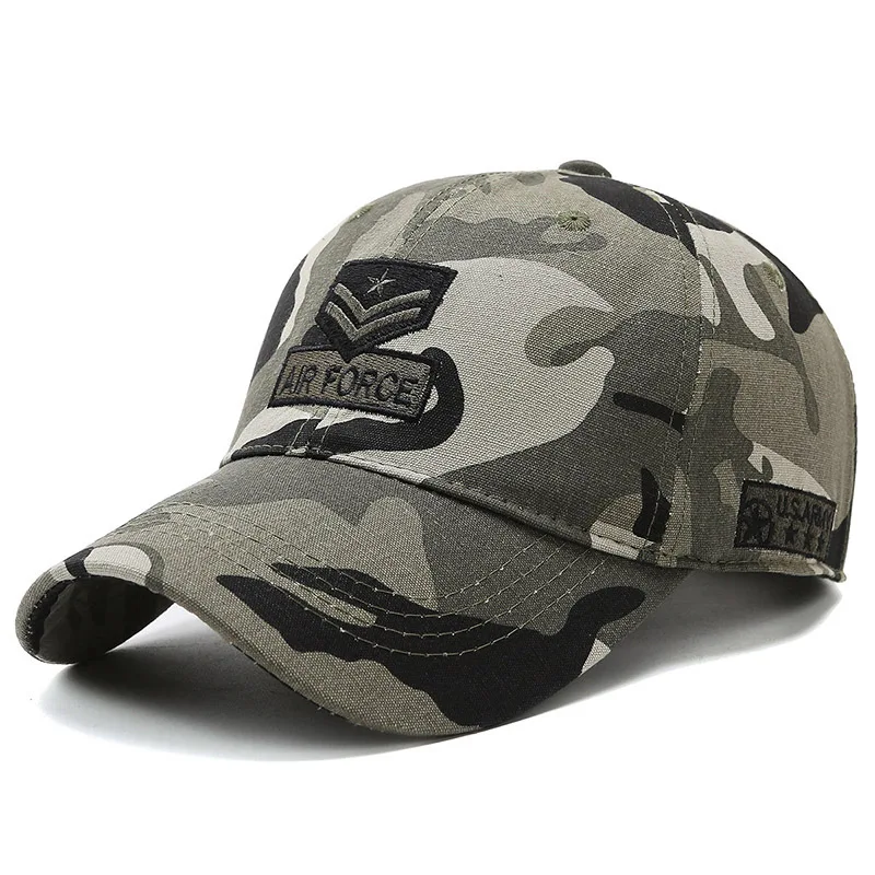 NORTHWOOD Camouflage Army Baseball Cap For Men All Cotton US Tactical Hat Brand Camo Snapback Outdoor Trucker Caps Adjustable