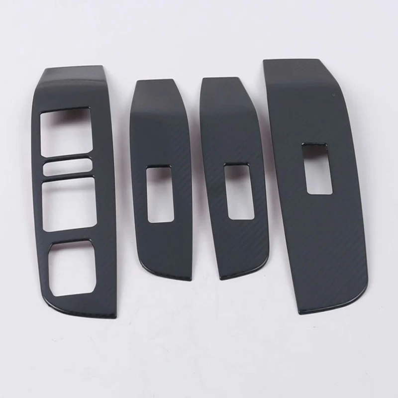 

for Haval F7 F7x Car Window Switch Panel Trims Stainless Steel Decorative Interior Parts Frame Mouldings Accessories Auto