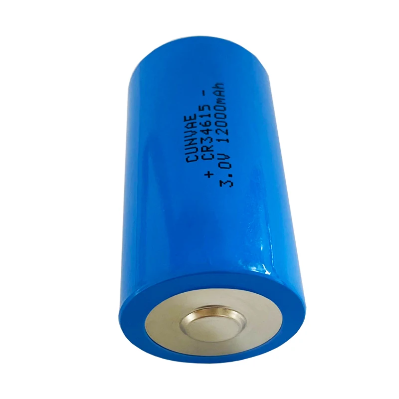 40PCS CR34615 34615 lithium battery 3.0V 12000mah Type D capacity lithium batteria Instrument Water meter Li-ion batteries