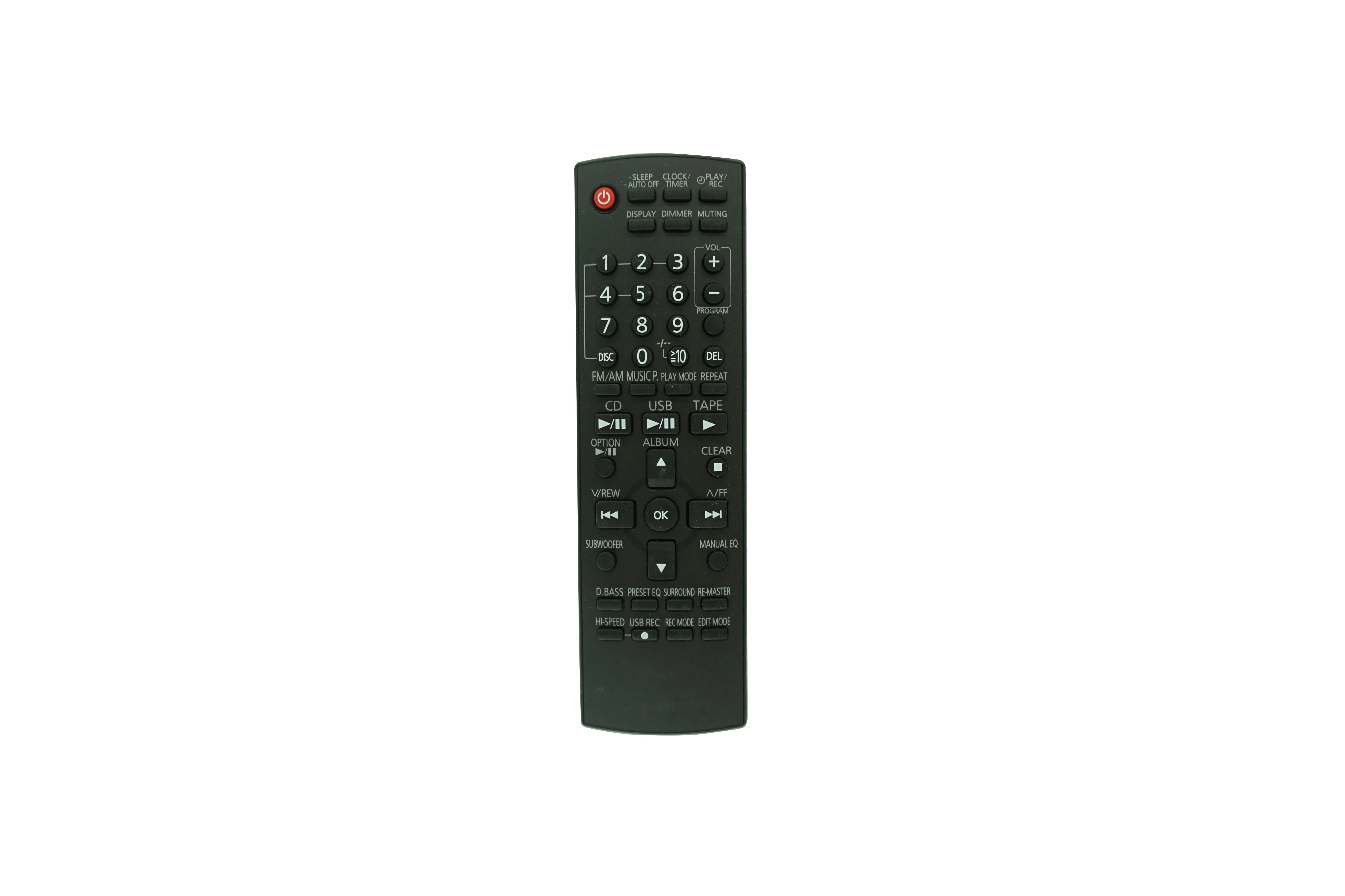 Remote Control For Panasonic N2QAYB000279 SA-AK770  SC-AK770 SC-AK570 SC-AK970LB-K SA-AK970 Mini CD Stereo Audio System