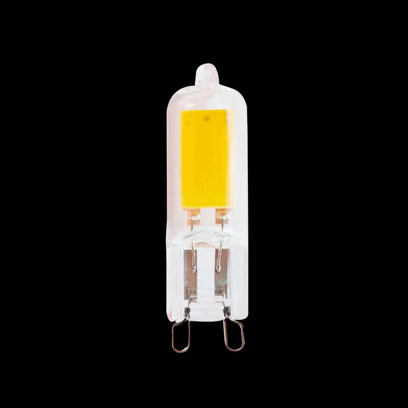 

LED Glass G9 6W 9W 12W No Flicker LED COB Bulb 220V Light Home Chandelier Spotlight Replace 25W 35W 45W Halogen Lamps Bombillas