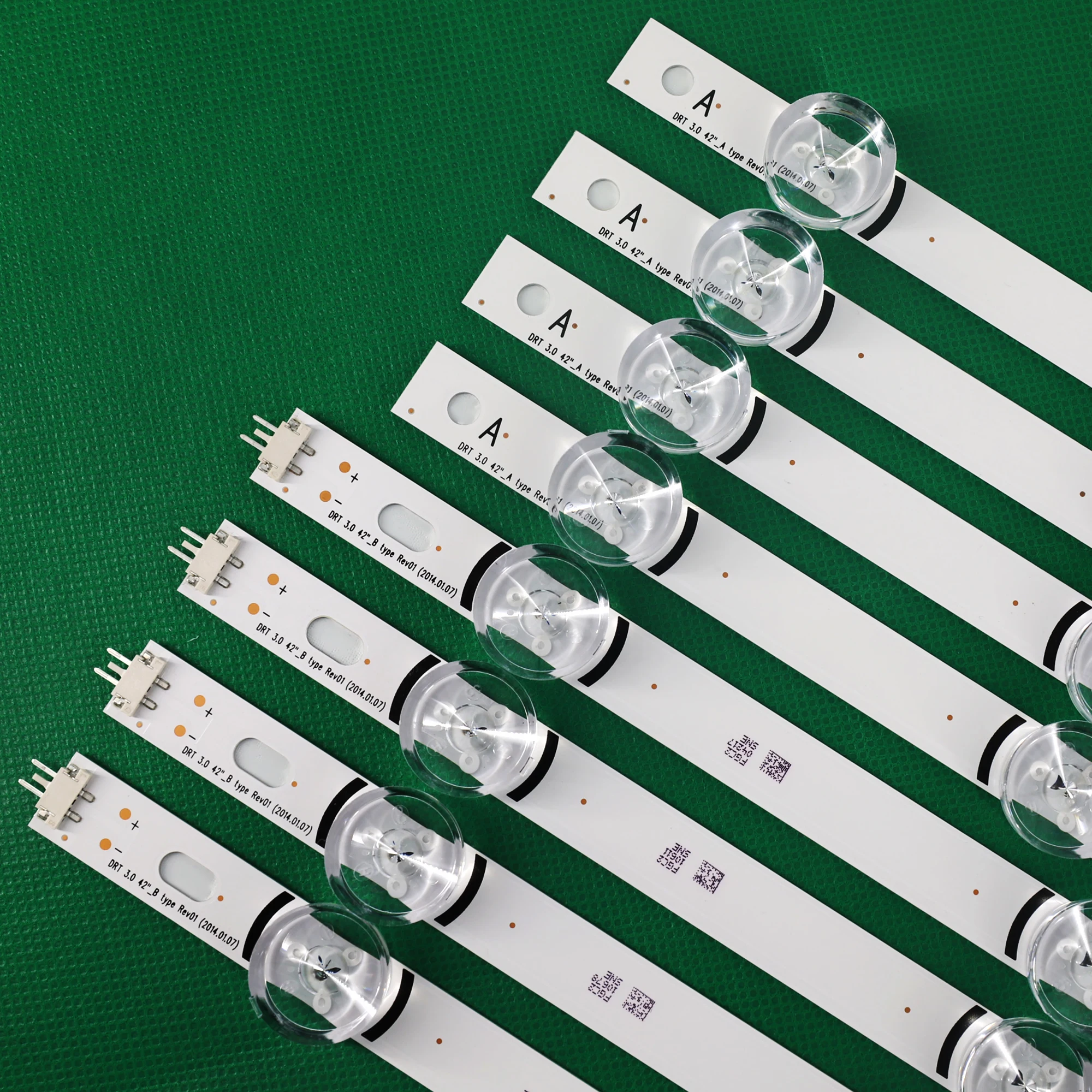 Baru 8 buah/set pengganti Strip LED untuk LG LC420DUE 42LB5500 42LB5800 42LB560 INNOTEK DRT 3.0 42 inci A B 6916L-1710B 6916L-1709B