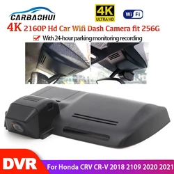 New 4K Full HD 2160P Hidden Car DVR WIFI Dash Camera Video Recorder Dash Cam High quality For Honda CRV CR-V 2018 2109 2020 2021