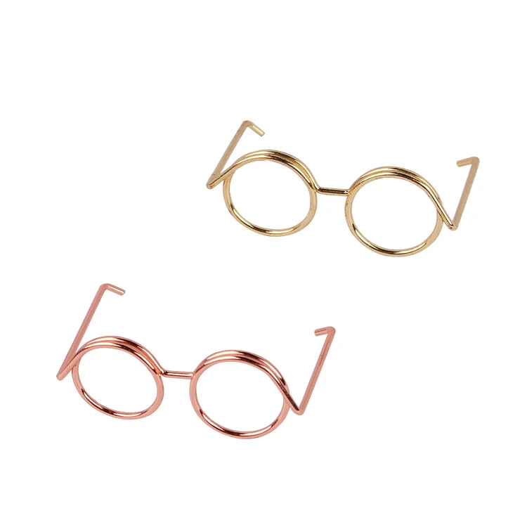Rose Gold Glasses Shaped Paper Clip Business Card Holder Card Stand Foto Houder Menu Holder Wedding Card Holder Picture Stand