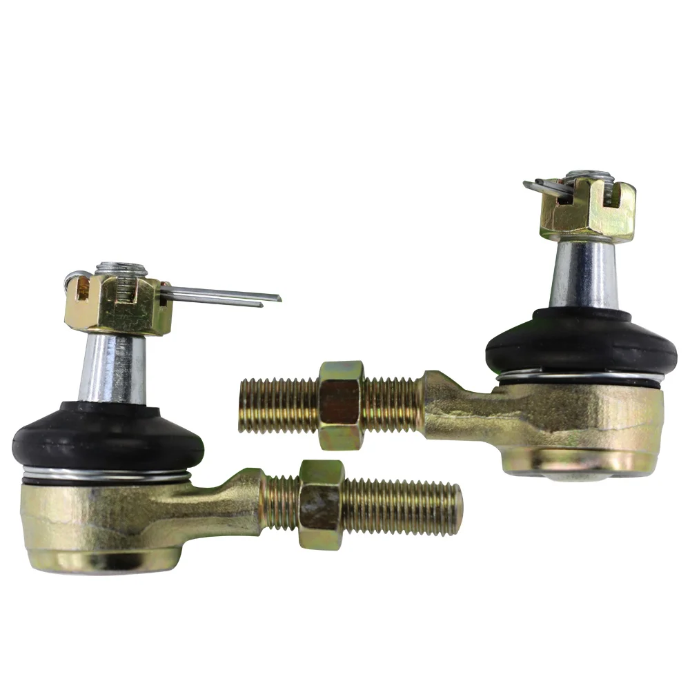 1Set M10-M10 Tie Rod End Kits Ball Joint for 50cc 70cc 90cc 110cc 125cc 150cc 200cc 250cc 300cc ATV Quad 4-wheeler Go Kart