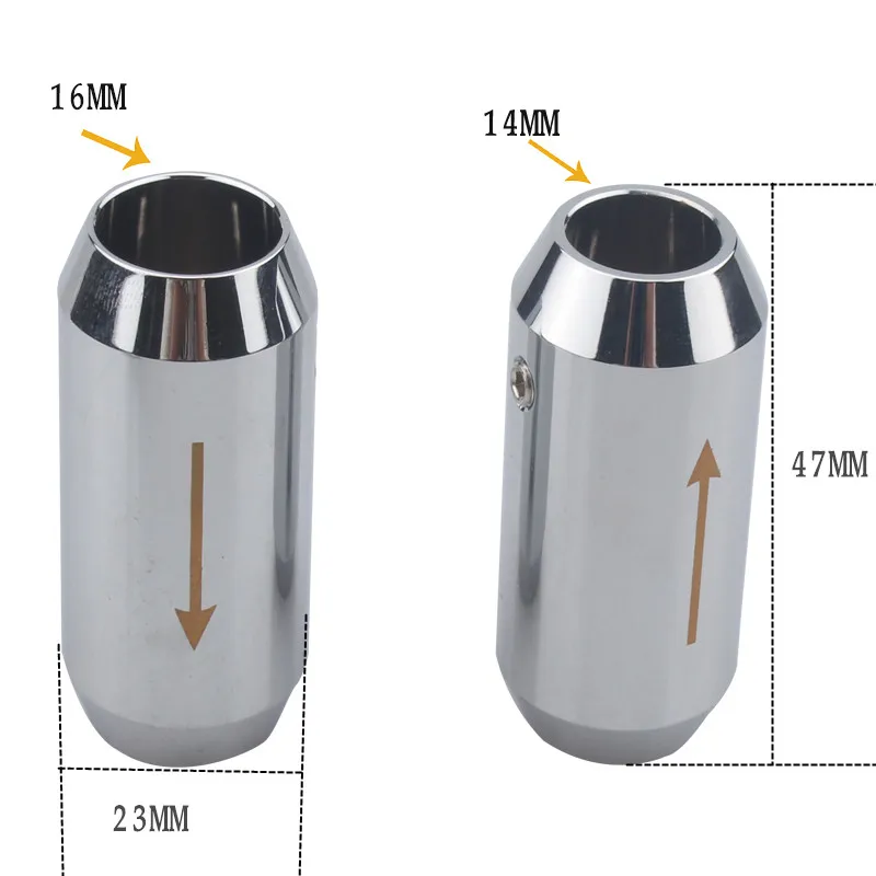 4pcs / set Speaker Cable Audio Wire Pant Boot Y splitter Diameter 16mm to Two 8mm/14mm to Two 7mm Diameter