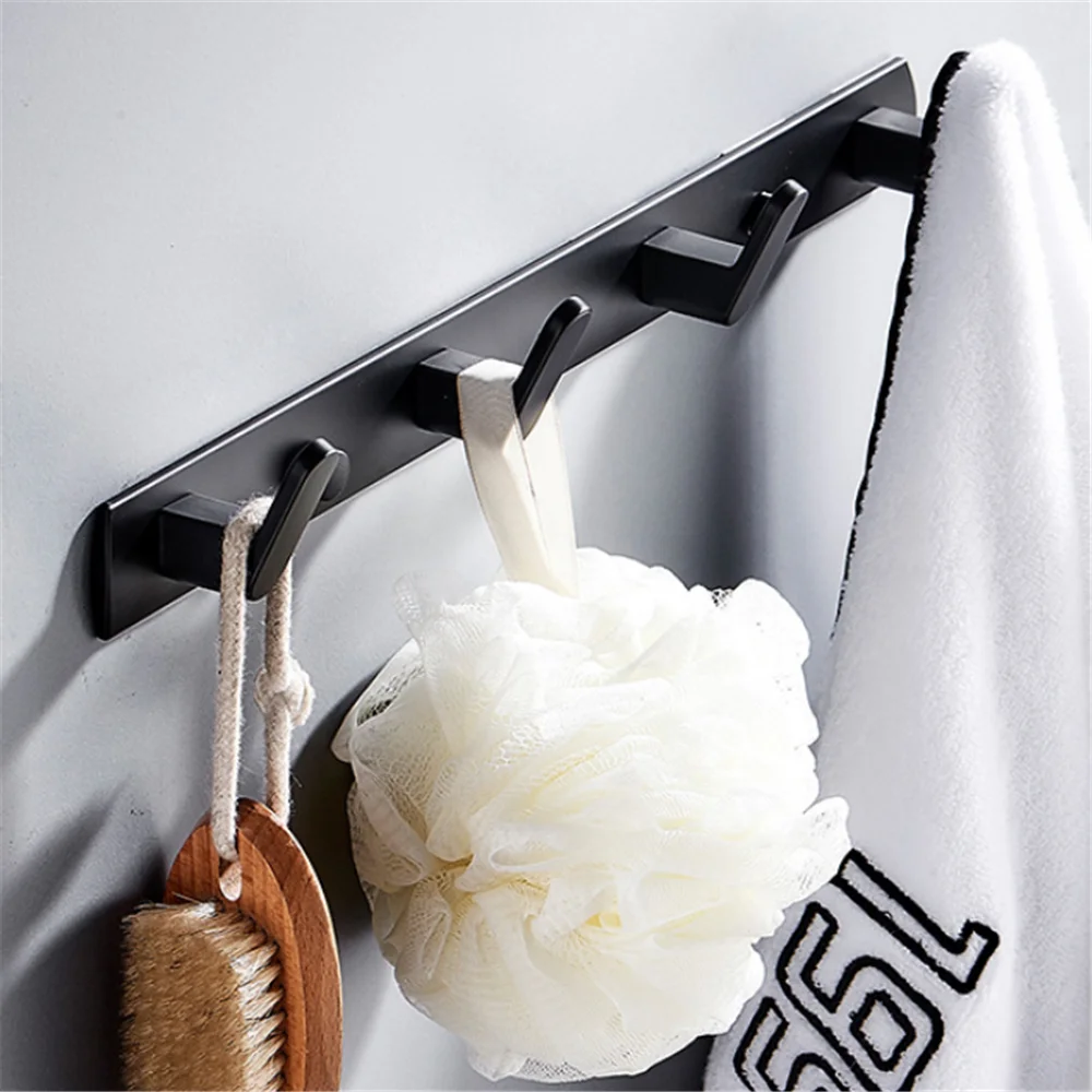 Bathroom Towel Hanger Hook Hat Clothes Rack Coat Hook Nordic Fashion Home Decor Double Wall Hooks Hallway Kitchen Organizer image 4
