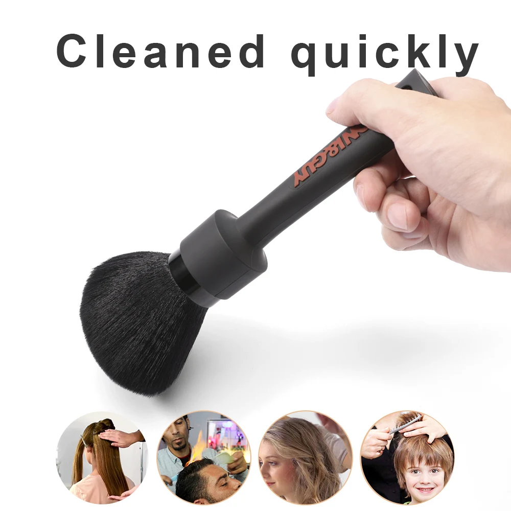 Hairdressing Cleaning Soft Brush Hair Salon Special Haircut Tool Face Makeup Brushes Sweeping Hair Brush Neck Brush Barber