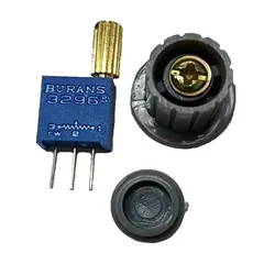 Burans-Potentiomètre à boutons, résistance Ohm Trimpot Trimmer, 1K, 2K, 5K, 10K, 20K, 50K, 3296 K, 100K, 200K, 1M ohm, 100R, 200R, 500R, 5 pièces, 500 W