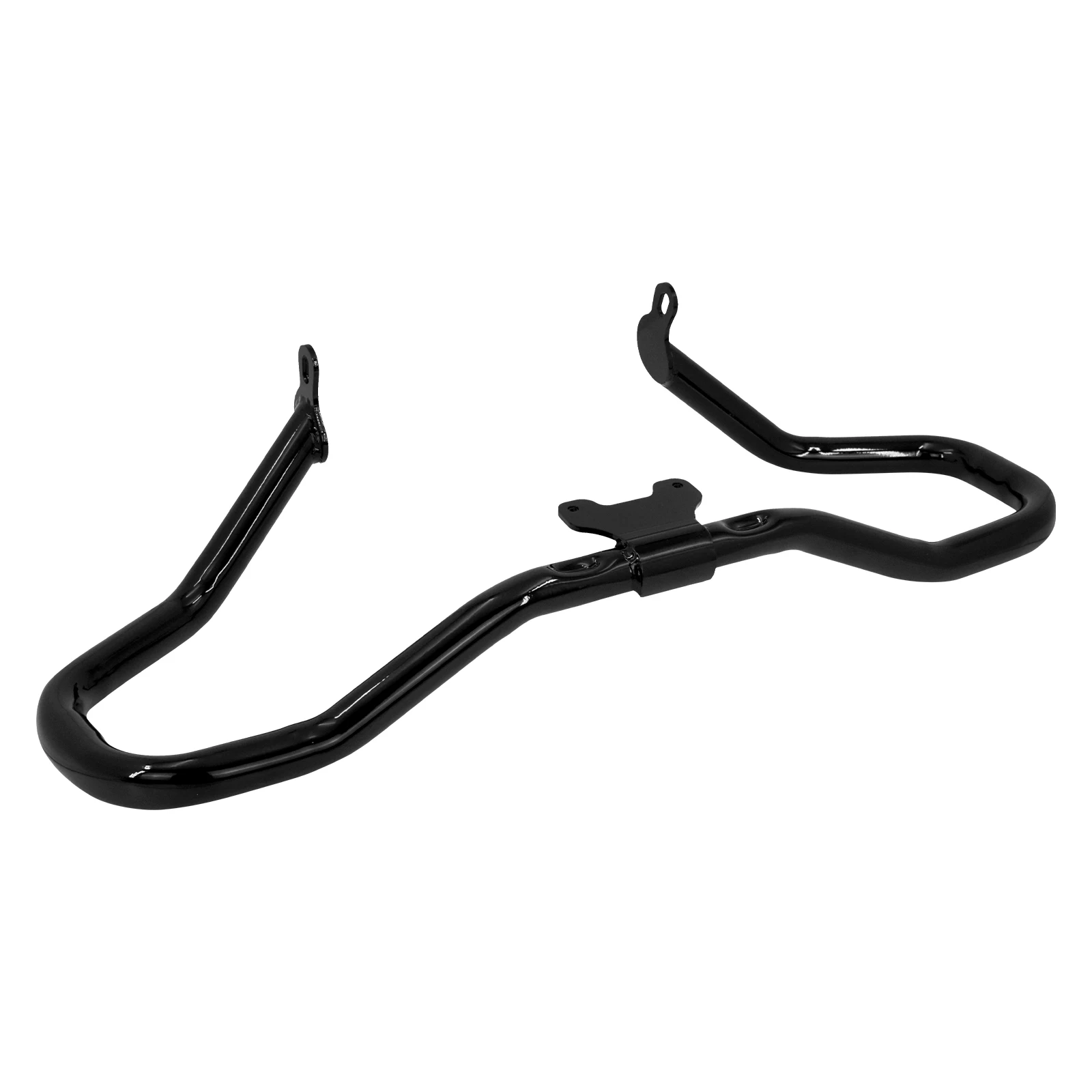 Motorcycle Black Chopped Engine Guard Highway Crash Bar For Harley Touring Street Electra Glide Special Road King FLHRXS