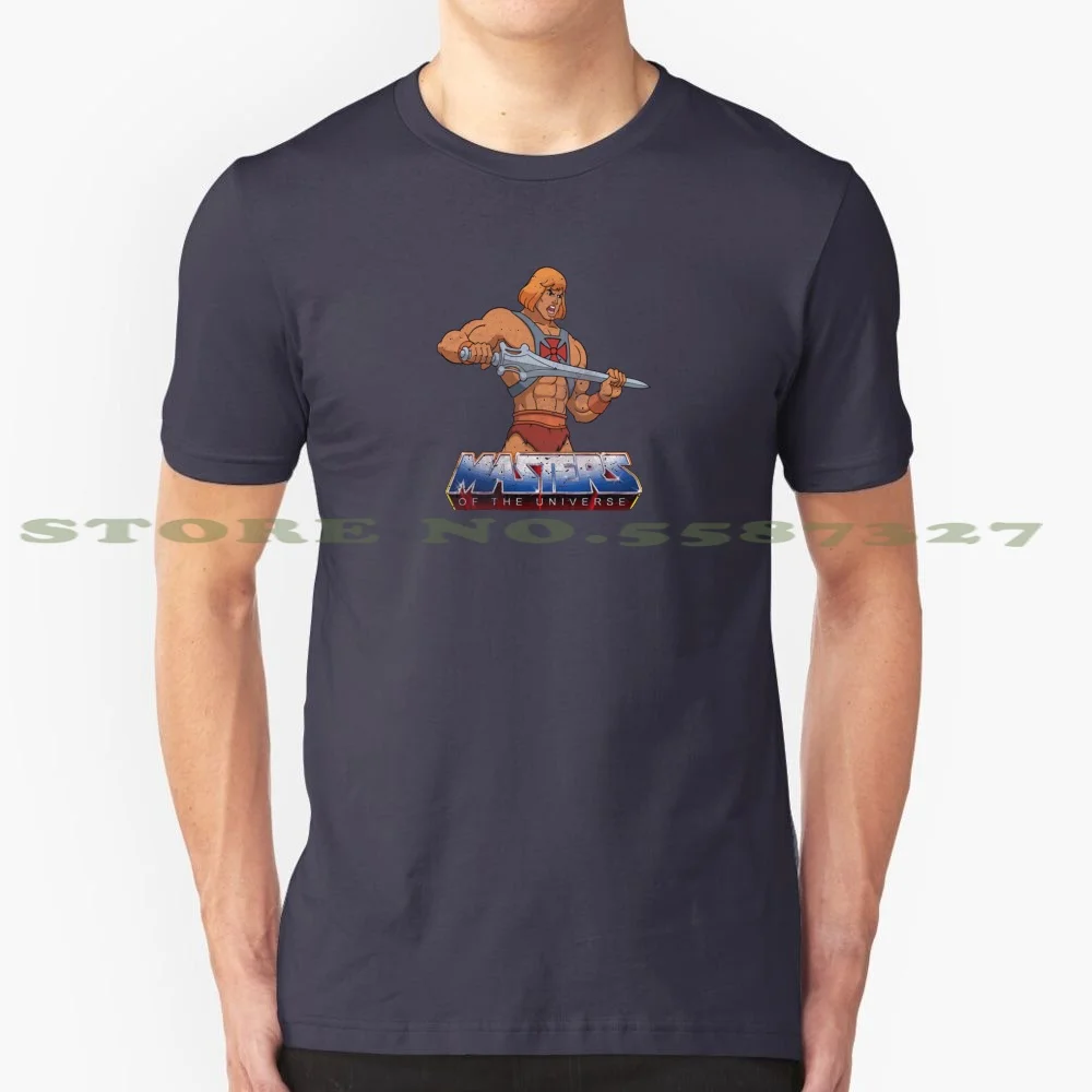 Masters Of The Universe-Logo-Dirty 100% Pure Cotton T-Shirt Masters Of Universe Motu Man Arms Orko Skeletor King Grayskull