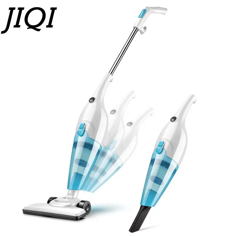 JIQI Multifunctional Mini Rod Vacuum Cleaner Handheld Dust Collector Strong Suction Home Aspirator Carpet Cleaner 12 Nozzles