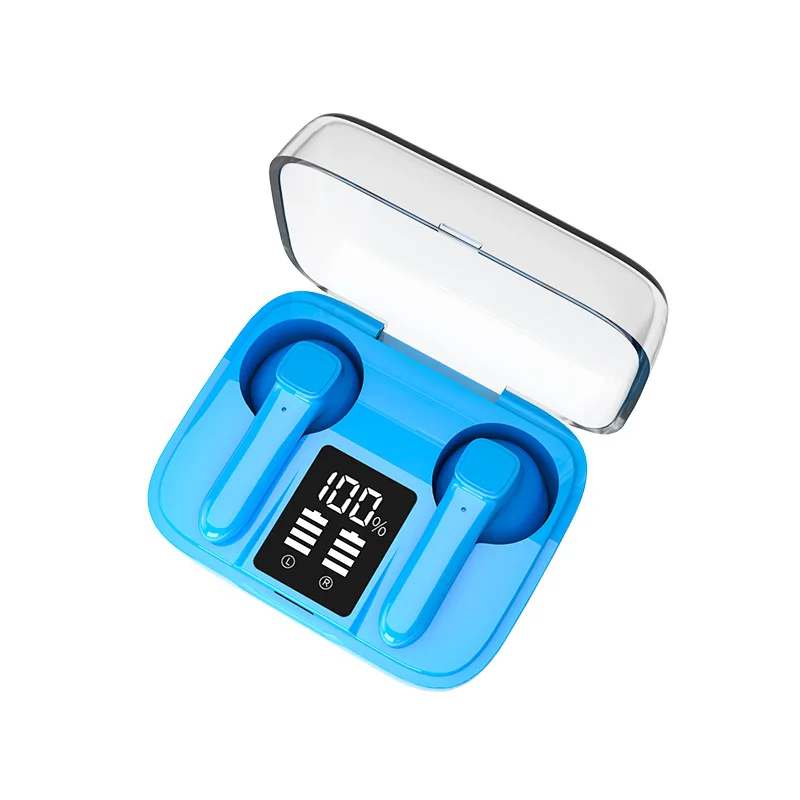 패션 Tws 이어폰 Fone 블루투스 이어폰 E60 J6 아이폰 화웨이에 대 한 전원 디스플레이 미러