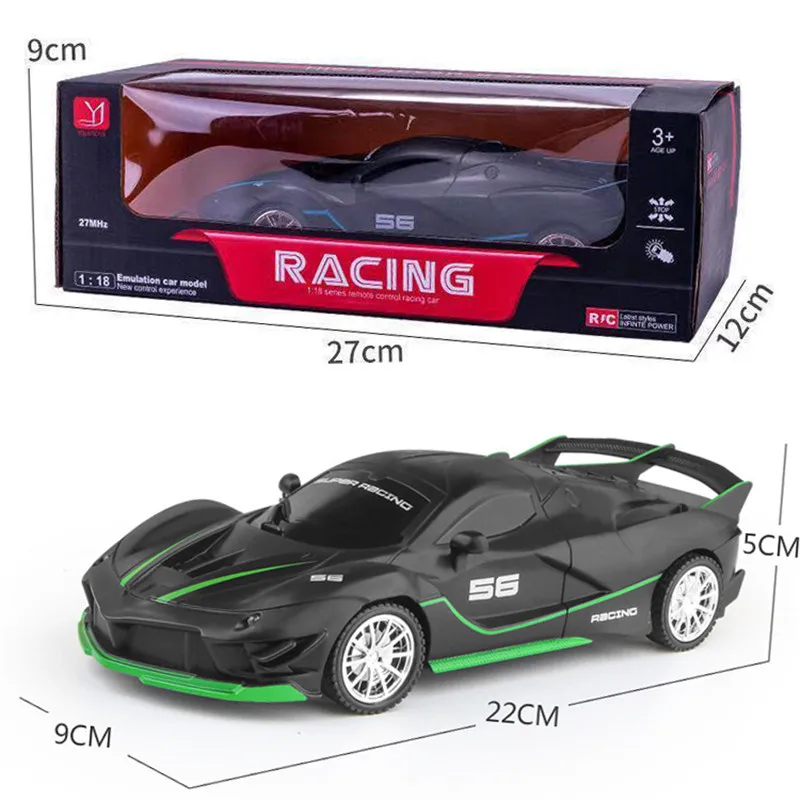 RC Car Toy 2.4G Radio Remote Control Cars High-speed Led Light Sports Car Stunt Drift Racing Car Toys For Boys Children Gifts