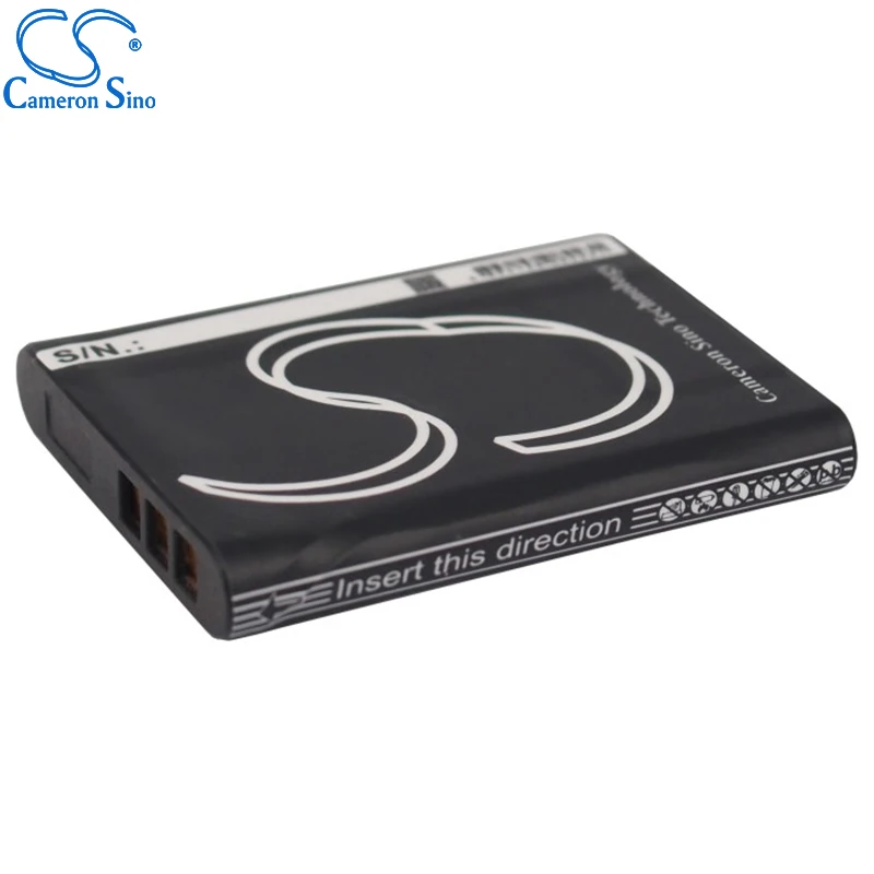 CameronSino แบตเตอรี่สำหรับ Sharp แบบพกพาพลาสม่าคลัสเตอร์ Ion Generator IG-DM1Z-W เหมาะกับ IZ-BTDM1E ทางการแพทย์เปลี่ยนแบตเตอรี่600MAh