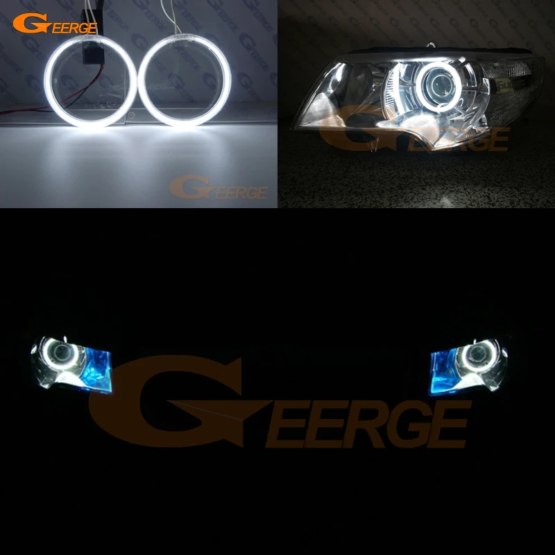 

For Skoda Superb 2 II B6 3T 2008 2009 2010 2011 2012 2013 Pre Facelift Excellent Ultra Bright CCFL Angel Eyes Halo Rings Kit