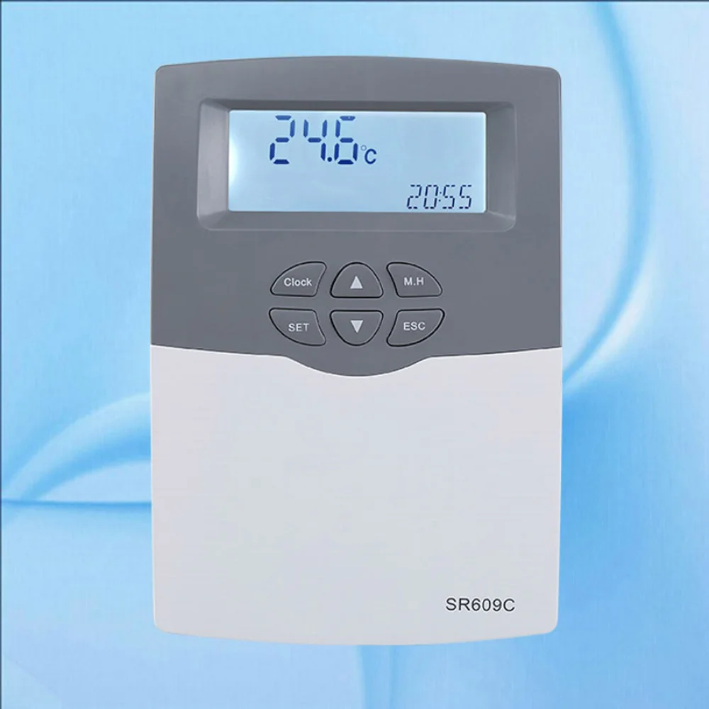 SR609C Solar Smart Water Heater Controller for Compact Pressurized System with 3000W H1 20 Meters Cable NTC10K Energy Ultisolar