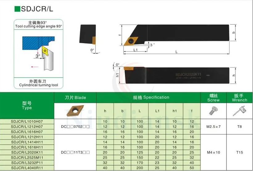 Tool External portautensili per tornitura esterna portautensili portautensili per tornio CNC