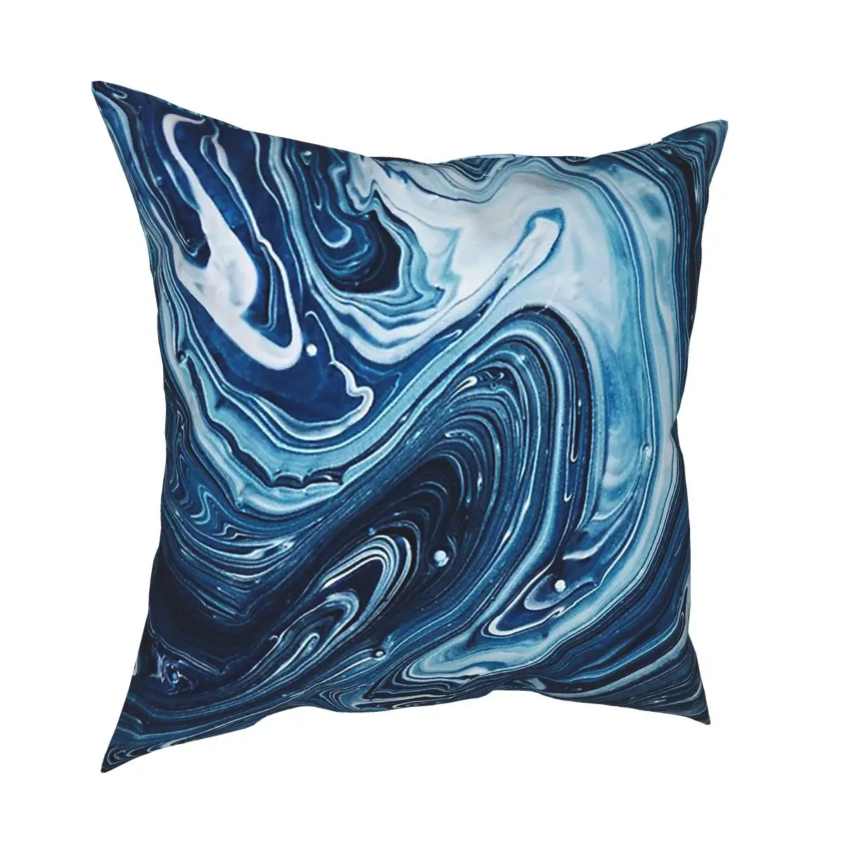 

Gravity Blue Abstract Marbling Pillowcover Home Decorative Cushion Cover Throw Pillow for Car Double-sided Printing Gift Idea