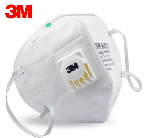 3M 9002V الغبار واقية قناع رئيس ارتداء أقنعة Anti-PM2.5 العمل مرشح التنفس هيكل سلامة قناع