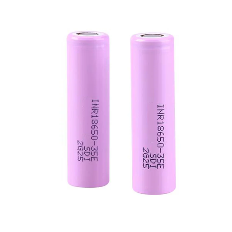GTF 18650 3500mAh 35E 3.7V Li-ion Battery 20A discharge INR18650 Rechargeable Li-ion Battery for Camera Troch LED light
